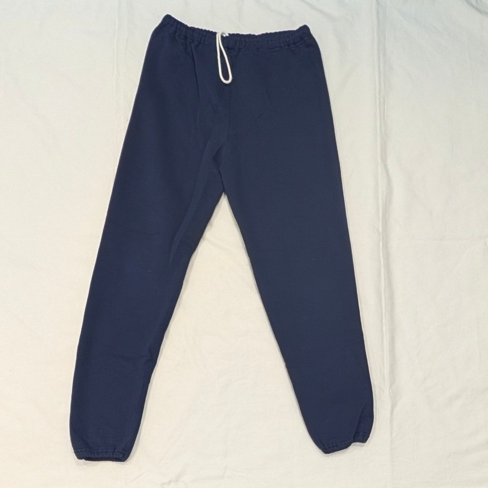 Vintage Russell Athletic Navy Blue Sweatpants Mens Large Made in USA Joggers